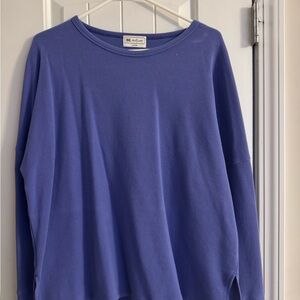 Blue BE Active Long Sleeve Top